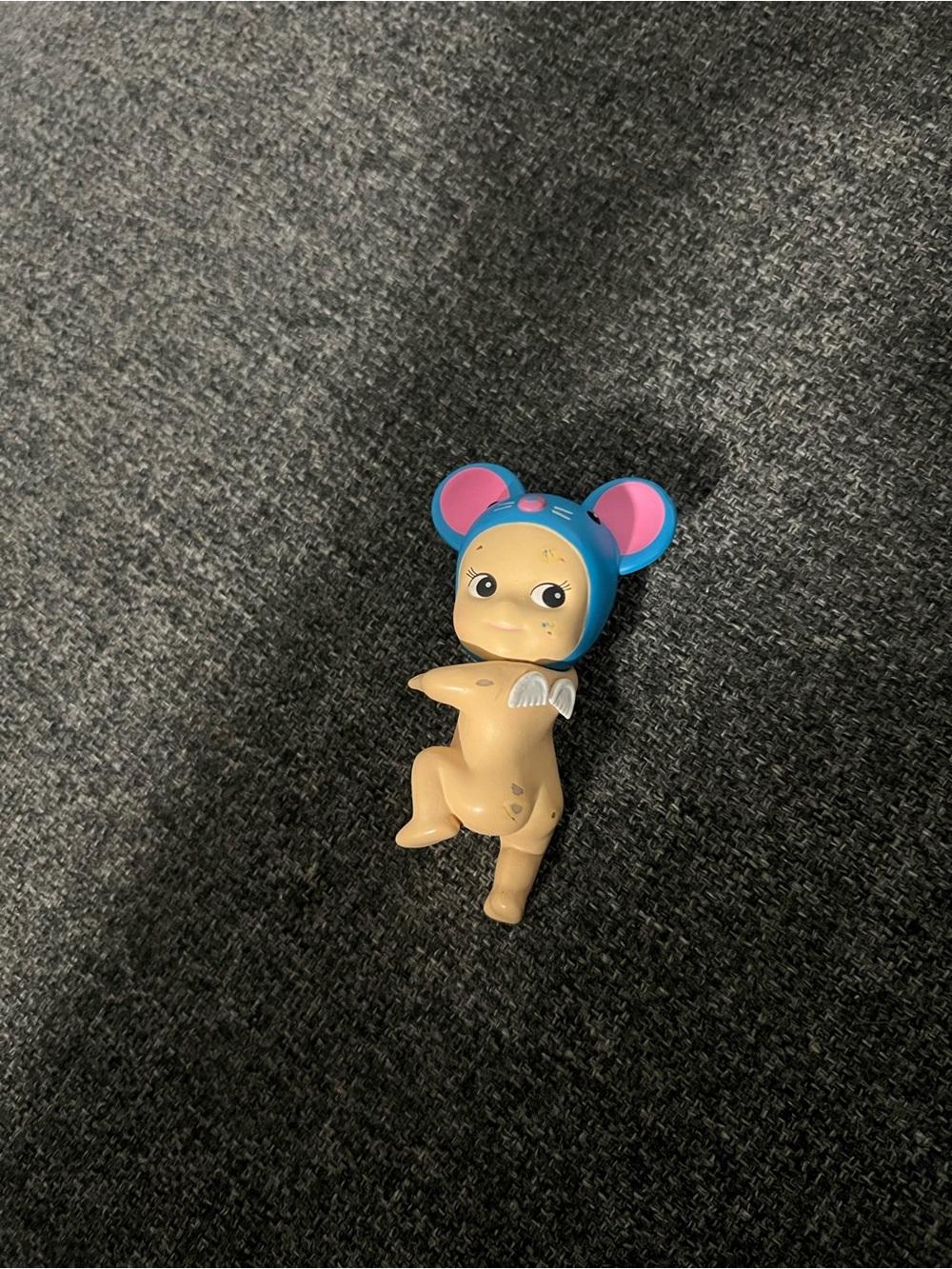 Blue Mouse Sony angel Figurine